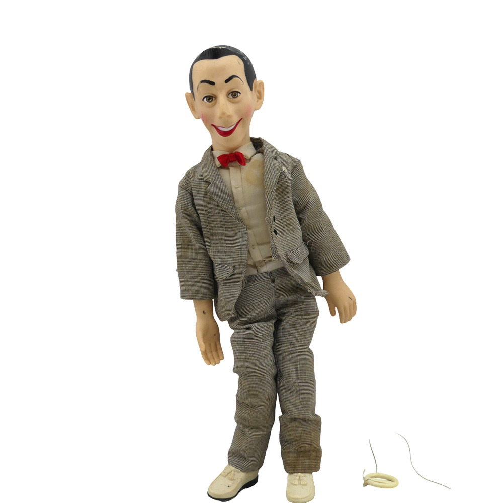 Vintage 1987 Matchbox Toys, Inc. PeeWee Herman Talking Pull String Doll 18" Tall